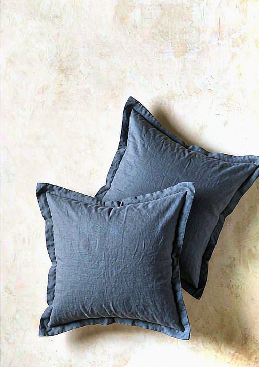 Linen Pillowcase Set of Two in Espresso